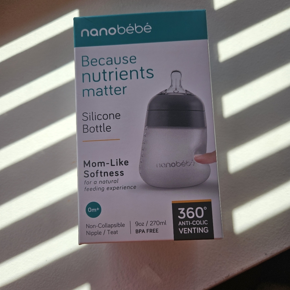 Silicone Bottle - Gray